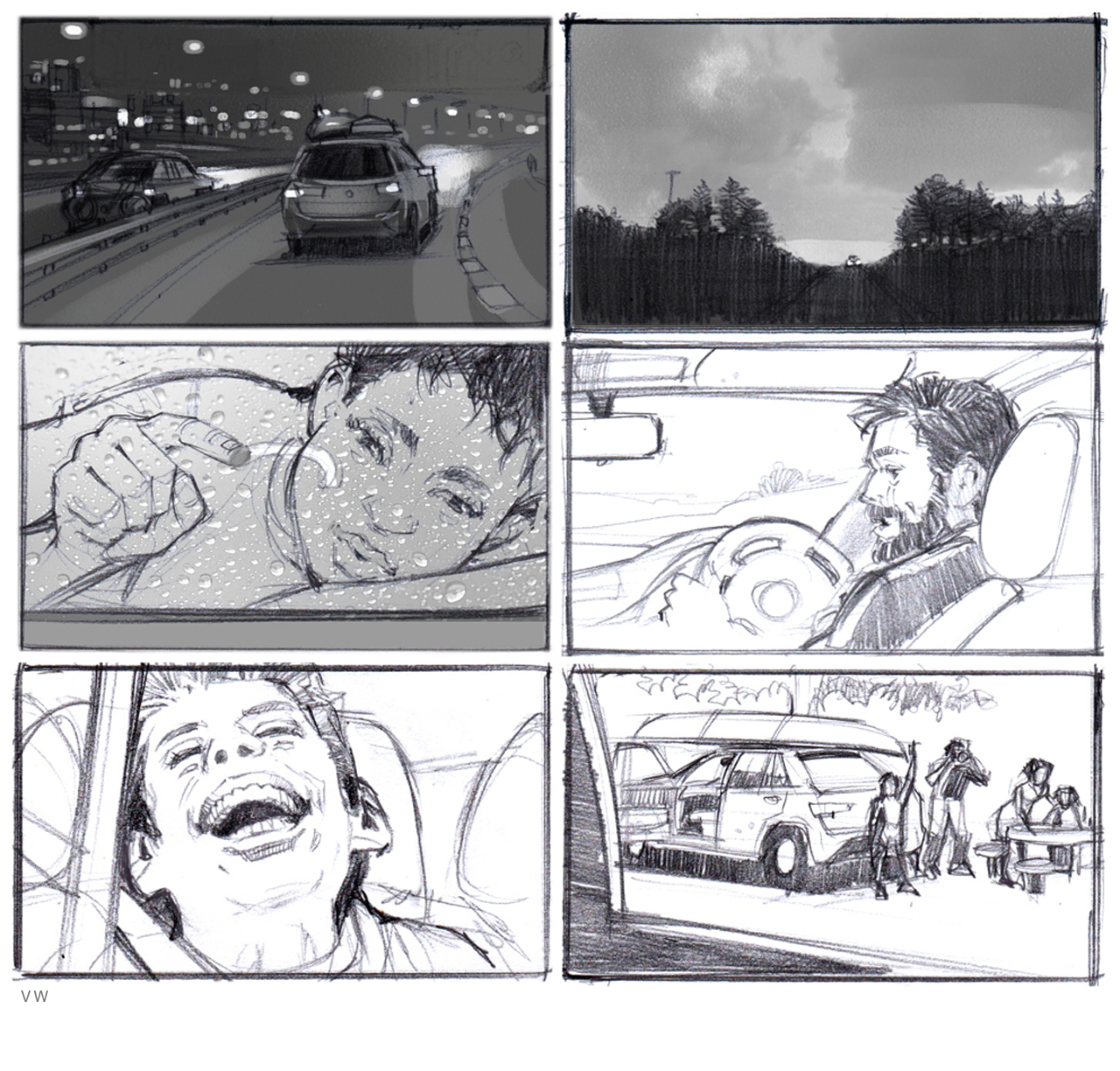 VW - Line Storyboards