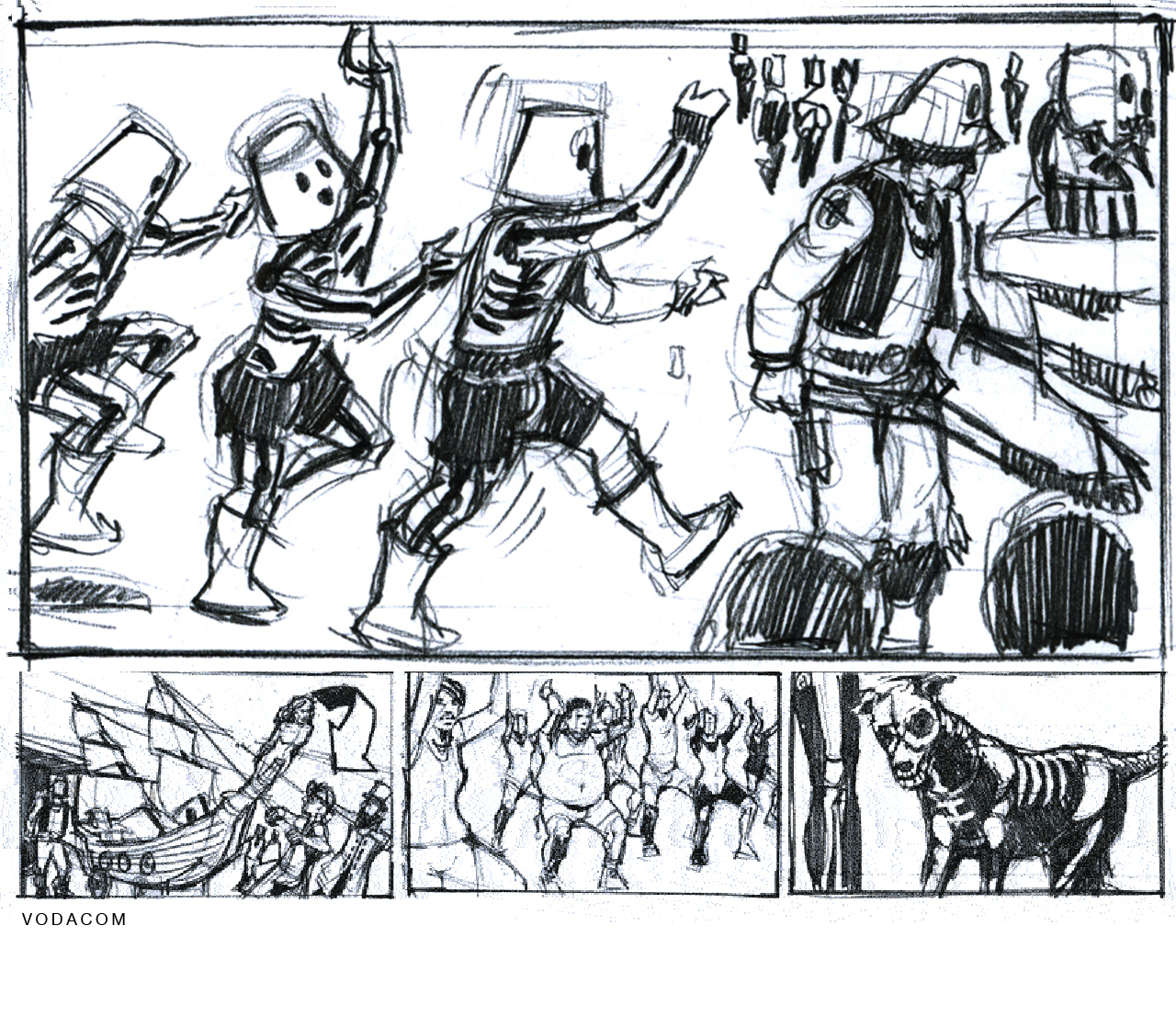 Vodacom - Line Storyboards