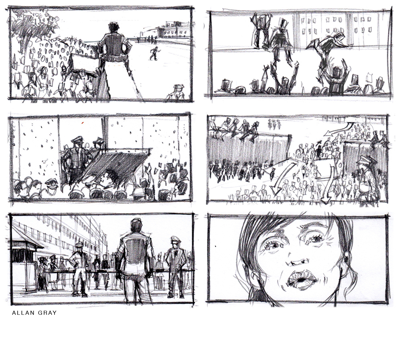 Allan Gray - Line Storyboards