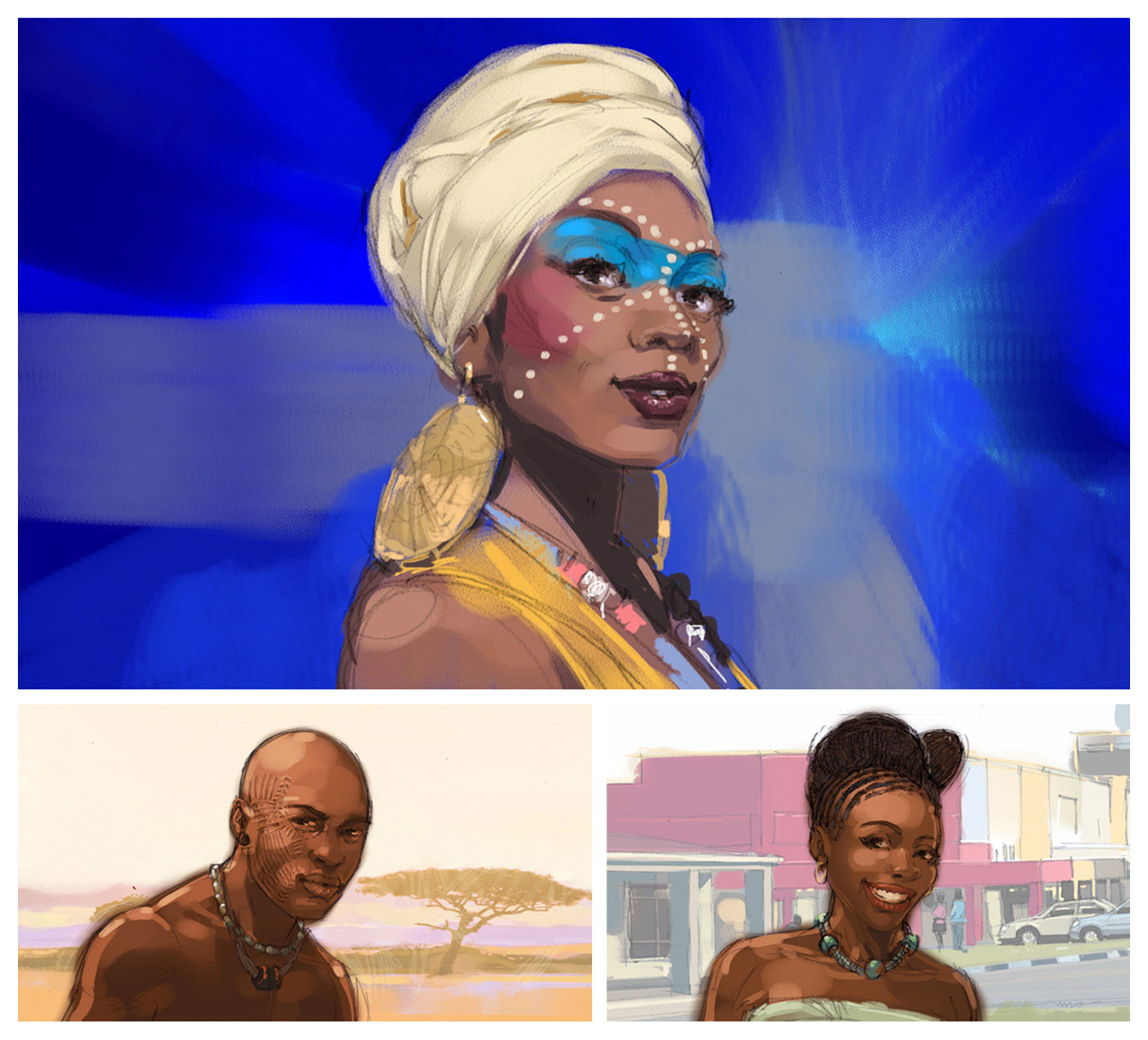 Peter Samuelsson Orijin "Reminisce" colour storyboard Net#workBBDO Nigerian TVC