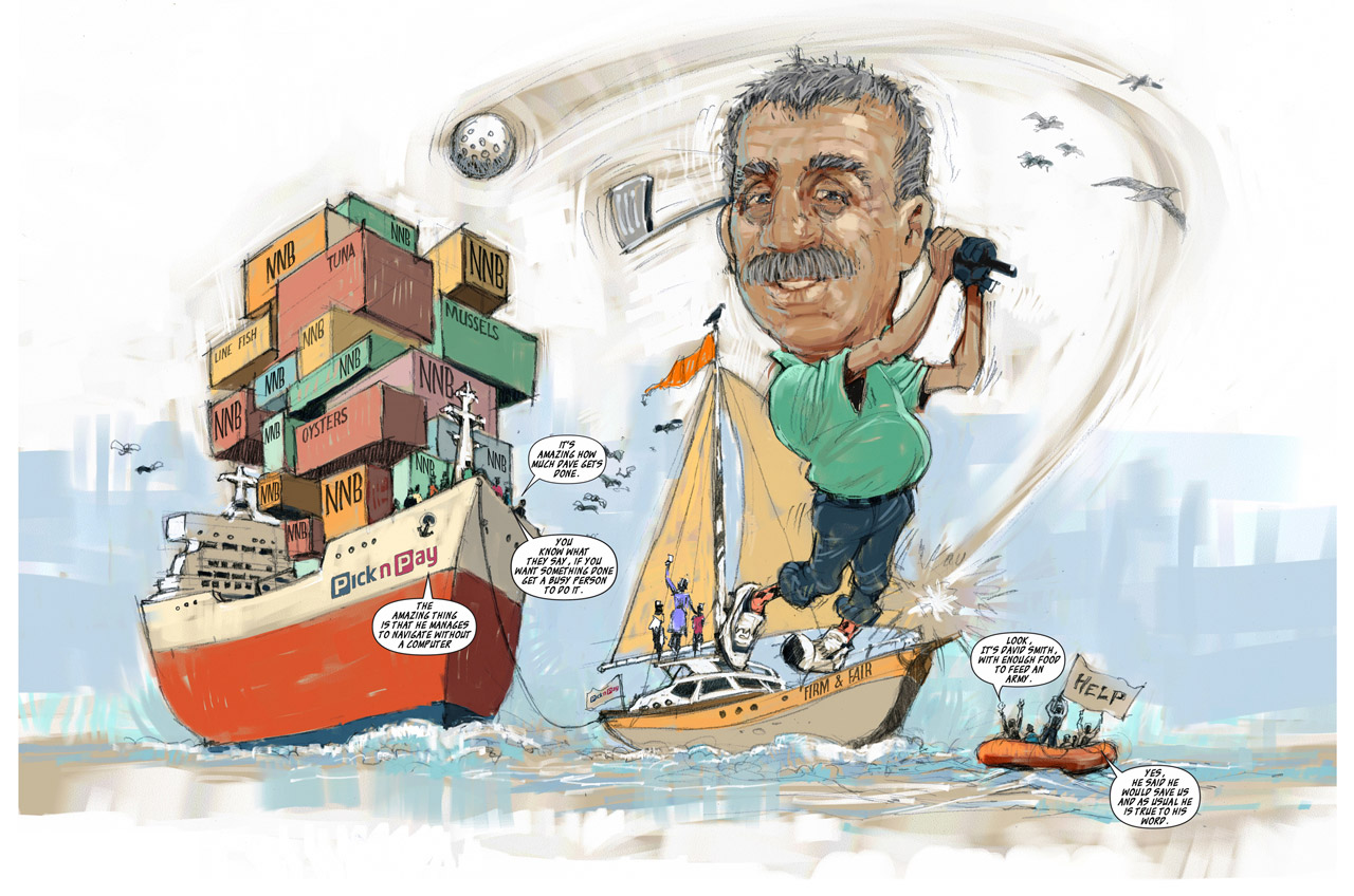 Pick'nPay David Smith cartoon illustration VWV Productions